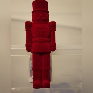 Bath & body red velvetine nutcracker wallflower plug  new 2022